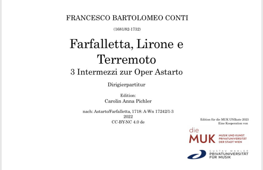 Edition für die MUK Wien