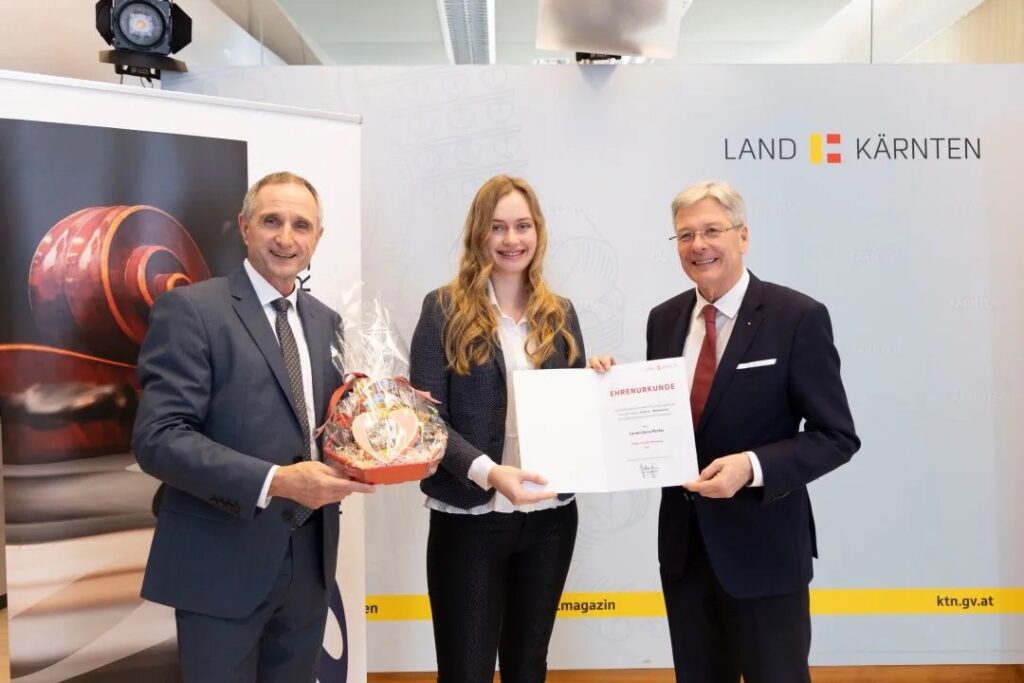 Ehrenurkunde von Herrn Dr. Peter Kaiser